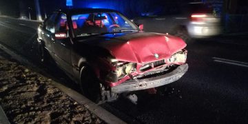 Wypadek na ulicy Tadeusza Kościuszki w Kętach