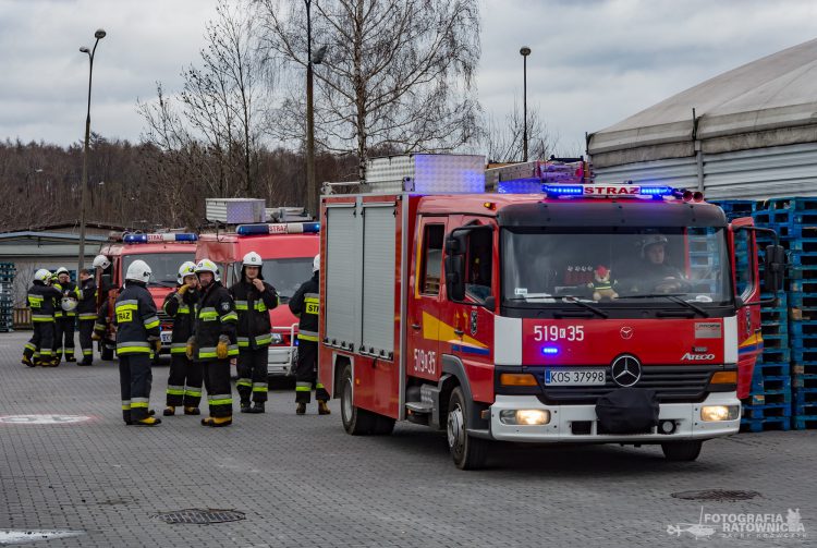 Statystyki wyjazdów OSP w gminie Kęty