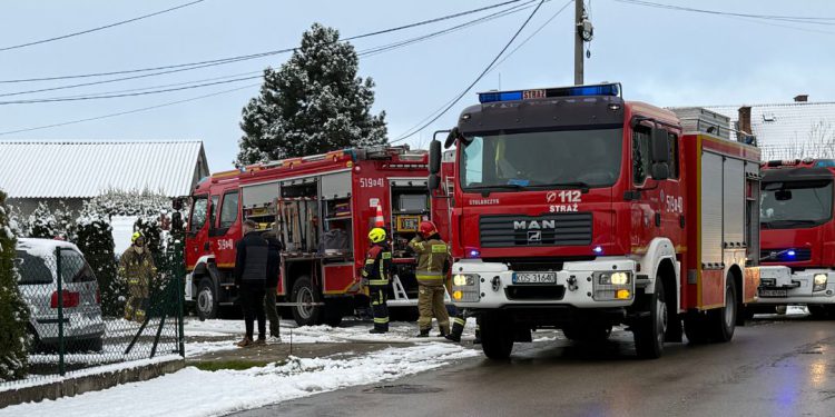 Pożar garażu w Malcu – znamy wstępne ustalenia