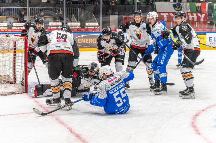 Hokej. GKS Tychy gromi Re-Plast Unię Oświęcim w meczu 21. kolejki TAURON Hokej Ligi