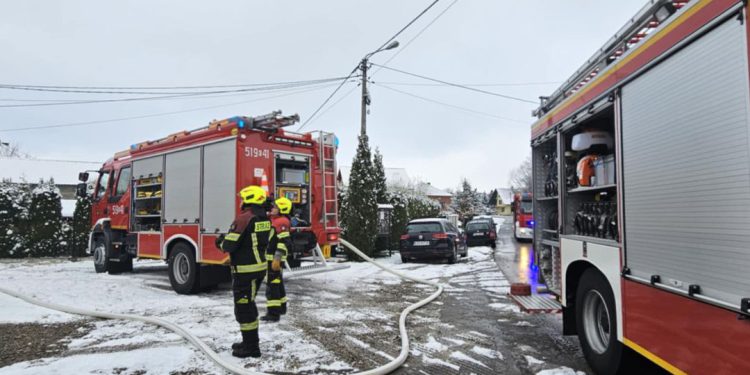Pożar garażu w Malcu – znamy wstępne ustalenia
