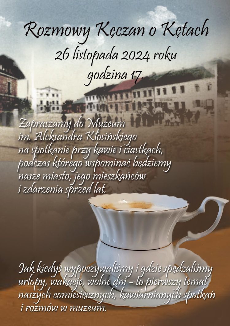 „Rozmowy Kęczan o Kętach” – nowy cykl spotkań w muzeum