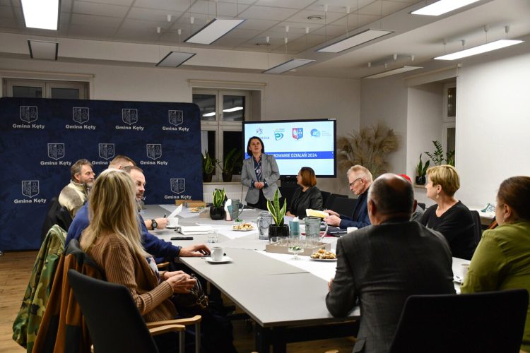 Spotkanie podsumowujące Lokalny Program Grantowy Małopolska Lokalnie 2024 w Gminie Kęty