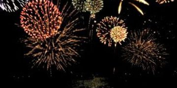 Sylwester w Kętach: Tradycyjny pokaz fajerwerków na rynku