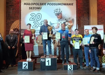 Sukces kolarzy UKKS „Sokół” Kęty na małopolskim podsumowaniu sezonu!