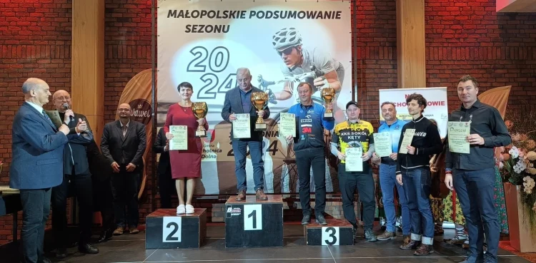 Sukces kolarzy UKKS „Sokół” Kęty na małopolskim podsumowaniu sezonu!