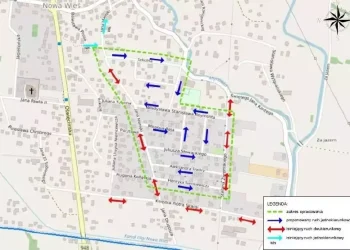 Nowa wieś. Konsultacje społeczne dotyczące zmiany organizacji ruchu przy Szkole Podstawowej