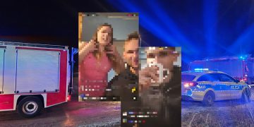 Szokujące zachowanie influencerki z Kęt: drwiny z desperacji mężczyzny na oczach setek widzów