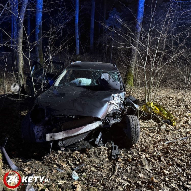 Miał 1,1 promila i stracił panowanie nad autem – szczegóły środowego wypadku [FOTO]