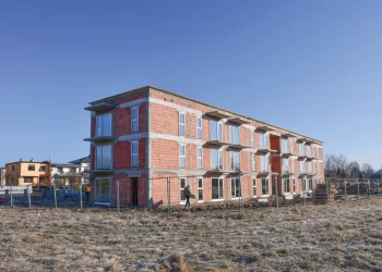 Aktualny postęp prac budowlanych w Kętach