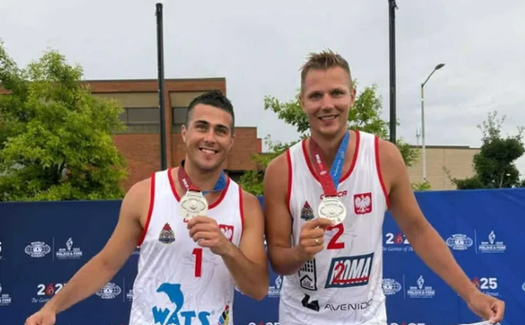 Srebrny medal dla Wojciecha Gruszki na Igrzyskach Policjantów i Strażaków 2025!