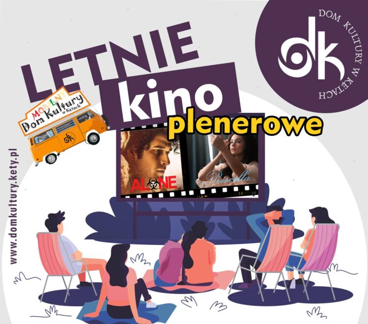 Letnie Kino Plenerowe w Kętach już 14 sierpnia – wieczór pełen emocji i filmowych wrażeń!