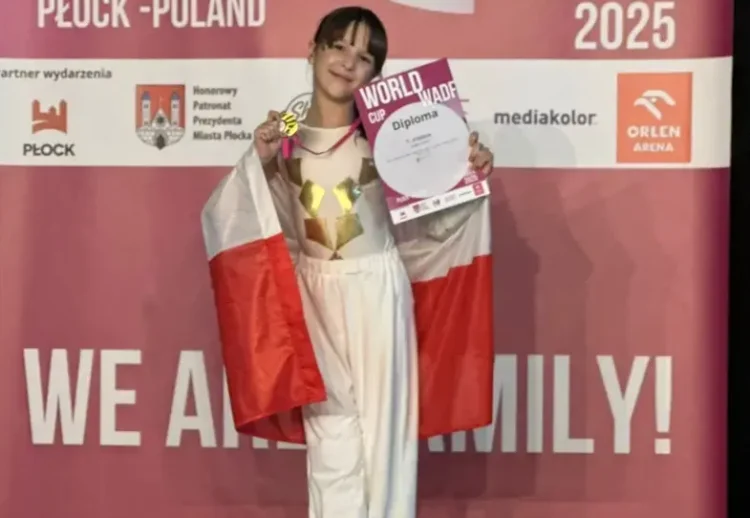 Światowy talent z Kęt! Uczennica „Trójki” mistrzynią Europy i świata w tańcu modern jazz