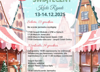 Świąteczna magia na Rynku. Jarmark Bożonarodzeniowy w Kętach już w grudniu